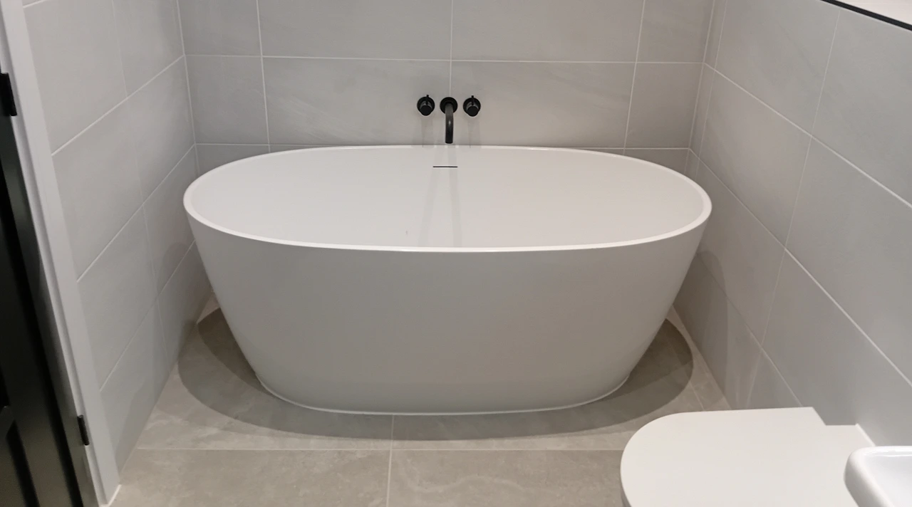 Bath installed at The How