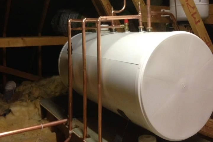 cylinder installed