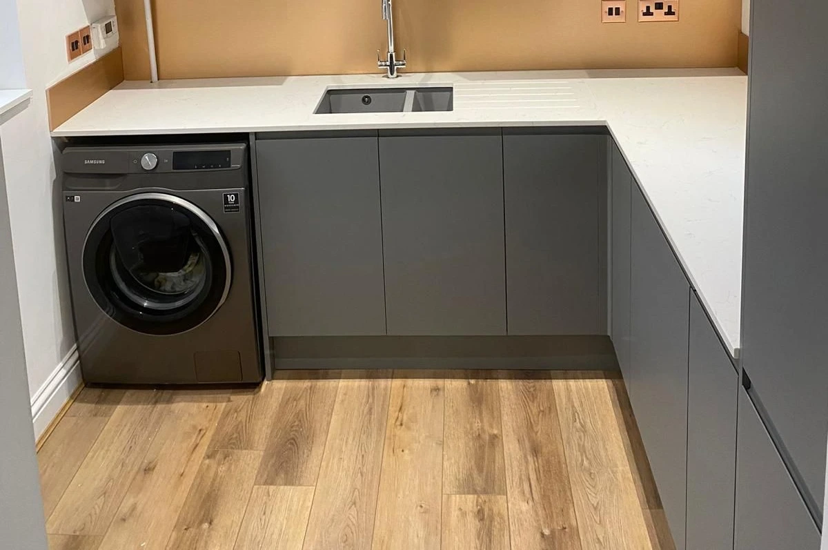fitted kitchen installed