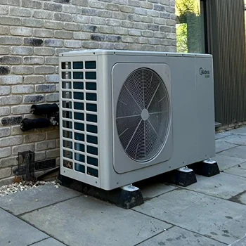 fitted air source heat pump