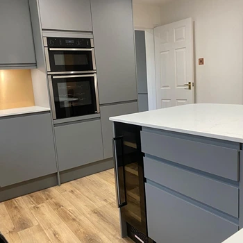 freshly fitted kitchen