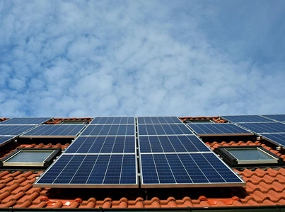 Solar Panel on roof system